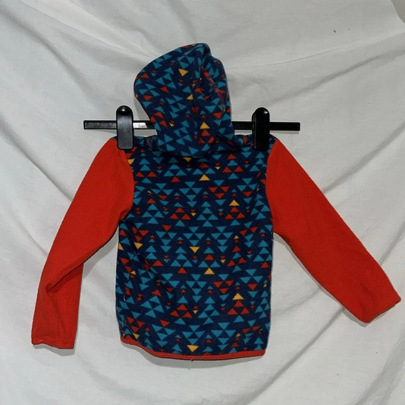 red blue yellow infant The North Face fleece jacket size18-24 months - Picture 2 of 3